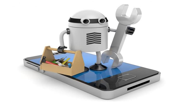 تعمیر نرم افزاری موبایل