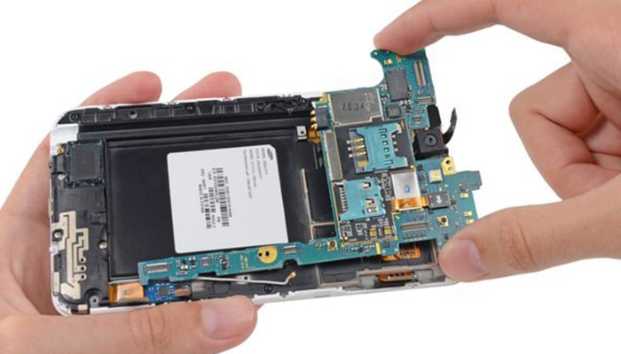 عیب یابی برد موبایل